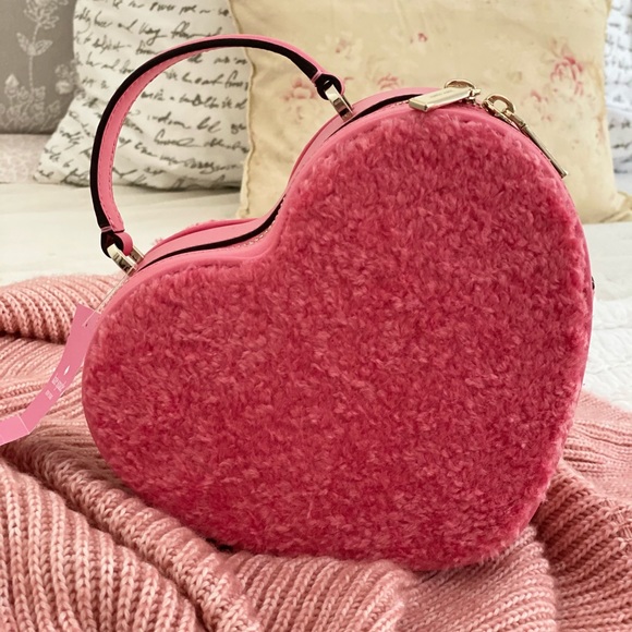 Kate Spade love shack heart purse Pomegranate & Leopard Zip Credit Card Case - Picture 4 of 14